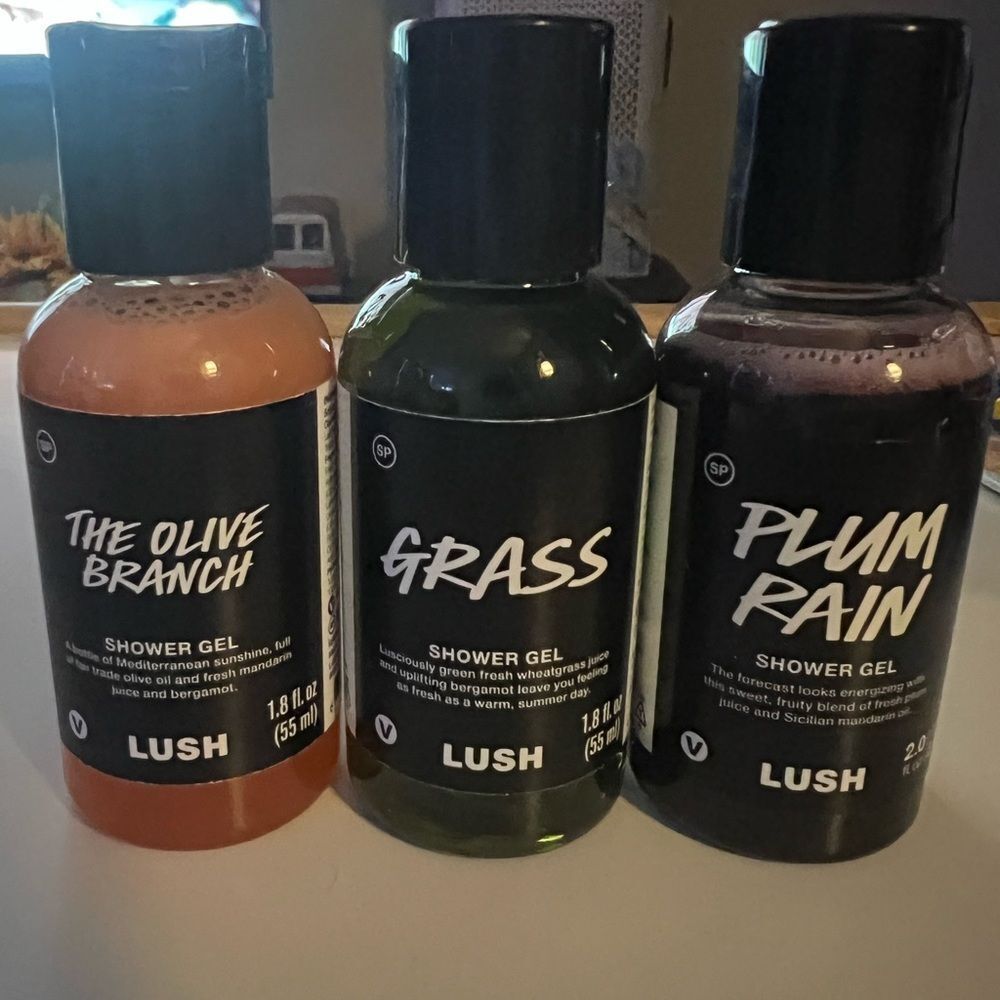 Lush Shower Gel Set - 1.8 oz 3 Bottles